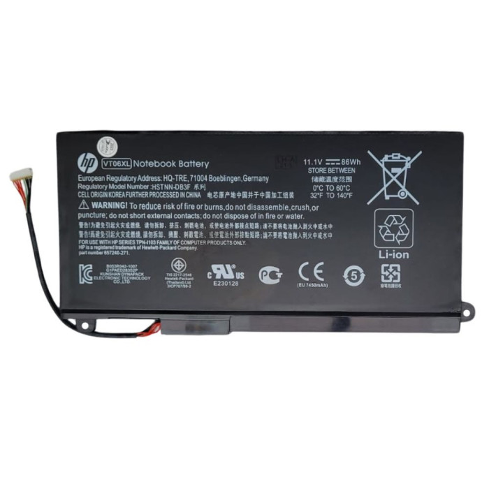 VC-BATERIA PARA HP VT06 11.1V 86Wh