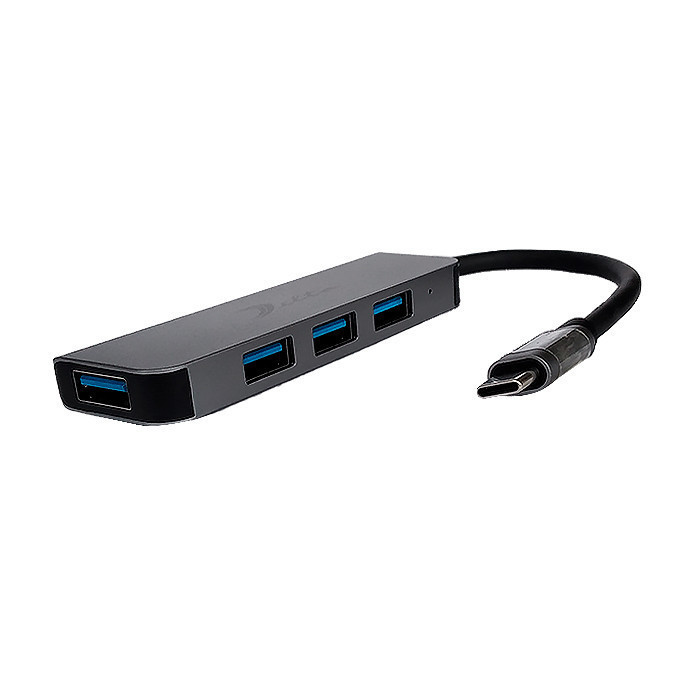 VC-HUB USB 3.1 TIPO C MOD. BYL-2013T 4 PUERTOS (USB3.0x1+USB2.0x3)