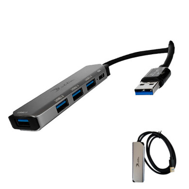 VC-HUB USB 3.0 MOD. AD-611S 4 PUERTOS (USB3.0*1+USB2.0*3)