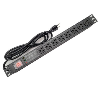 VC-REGLETA PARA RACK 8 TOMAS 15A