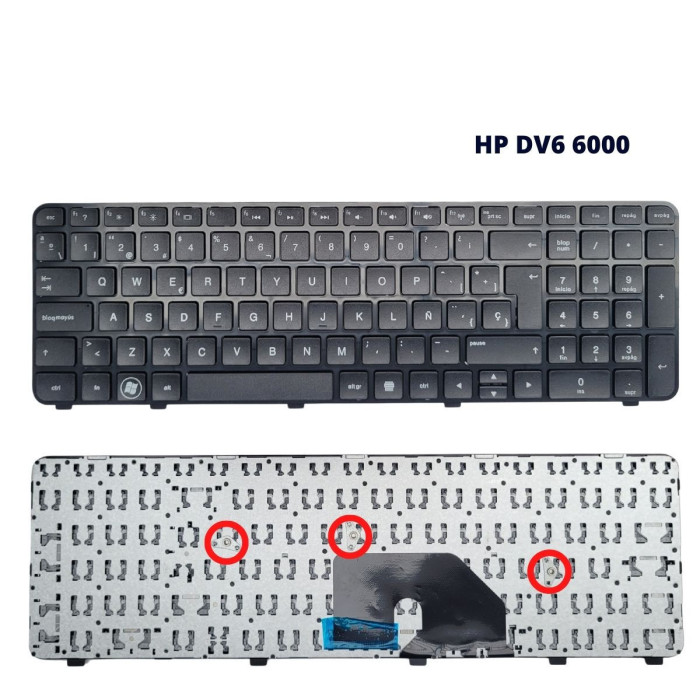 VC-TECLADO PARA HP 15 DV6 6000