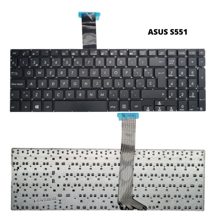 VC-TECLADO PARA ASUS 15 S551