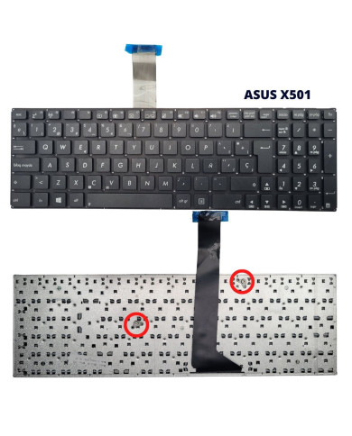 VC-TECLADO PARA ASUS 15 X501