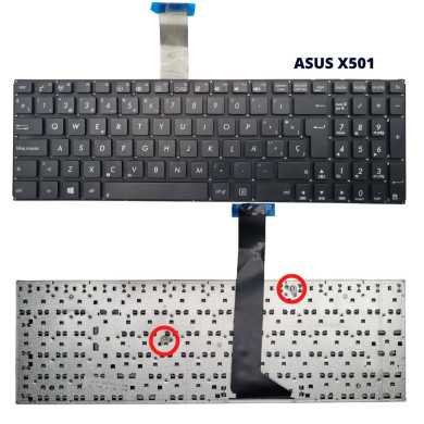 VC-TECLADO PARA ASUS 15 X501