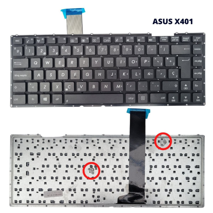 VC-TECLADO PARA ASUS 14 X401
