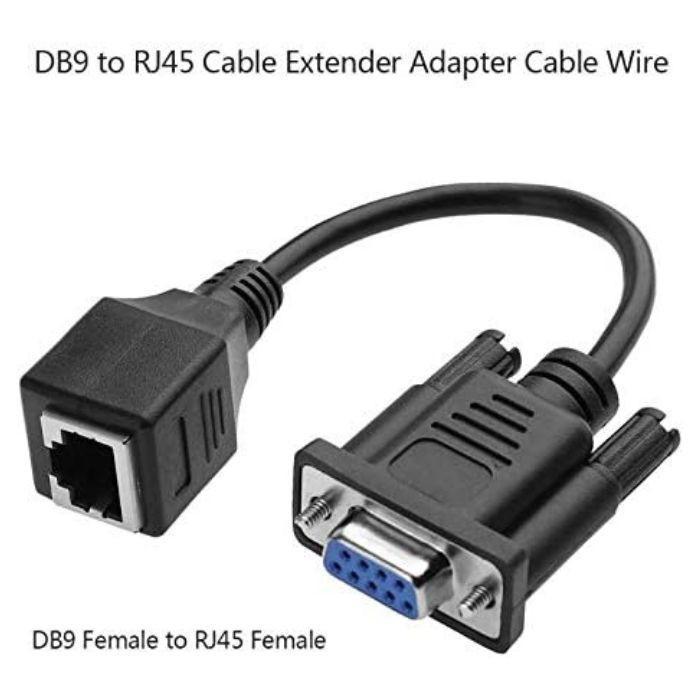 VC-KIT EXTENSOR DE SEÑAL DB9 HEMBRA CON RJ45