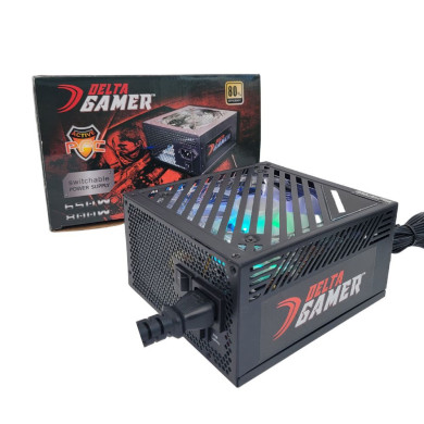 AU-FUENTE DE PODER GAMER RGB 650W CERTIFICADA