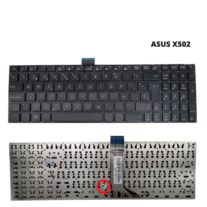 VC-TECLADO PARA ASUS 15 X502