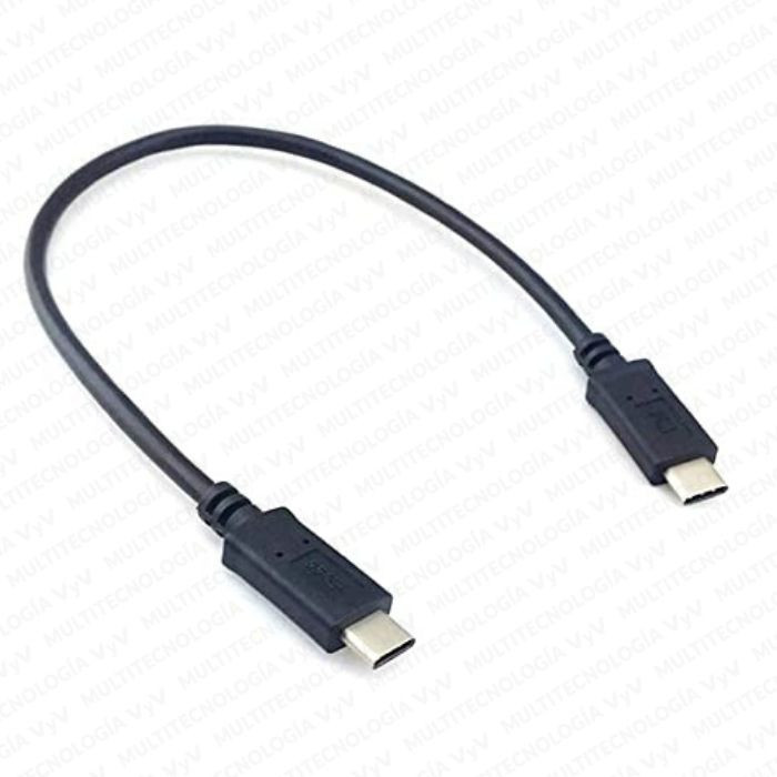 VC-EXTENSION USB 3.1 TIPO C MACHO MACHO L-30 CM