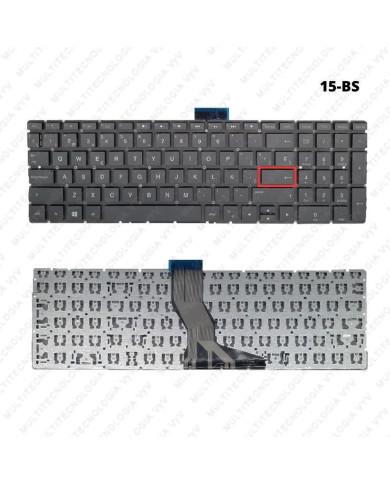 VC-TECLADO PARA HP 15 15-BS SMALL ENTER