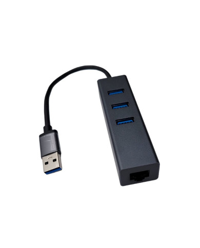 VC-HUB USB 3.0 3 PUERTOS USB 3.0 +RJ45 10/100/1000
