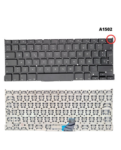 VC-TECLADO PARA MAC A1502  (2013) 13.3 pulg CON BACKLIGHT