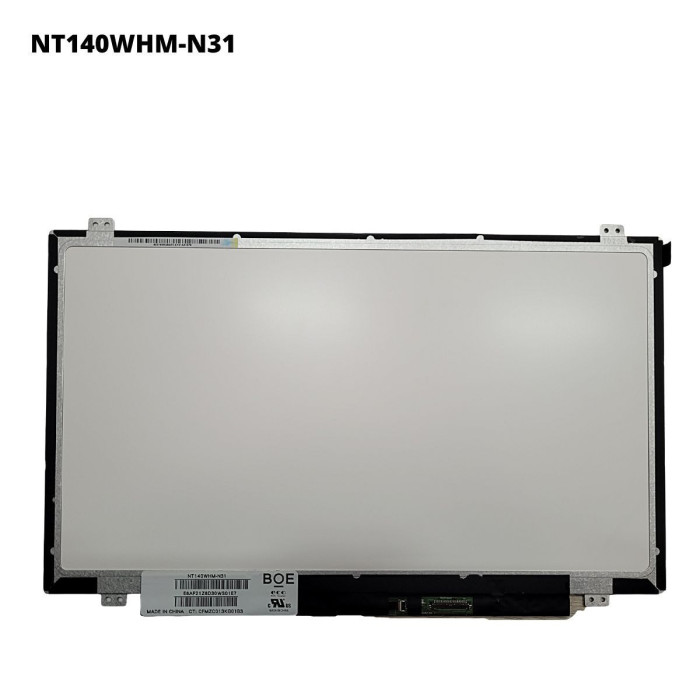 VC-PANTALLA LAPTOP 14 LED HD 1366x768 30 PINES BRACKETS
