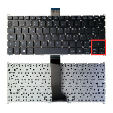 VC-TECLADO PARA ACER 14 V5-122 COMPATIBLE CON 725