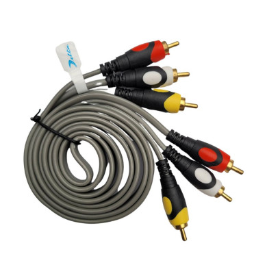 VC-CABLE DE AUDIO Y VIDEO 3 X 3 RCA L-1.5M