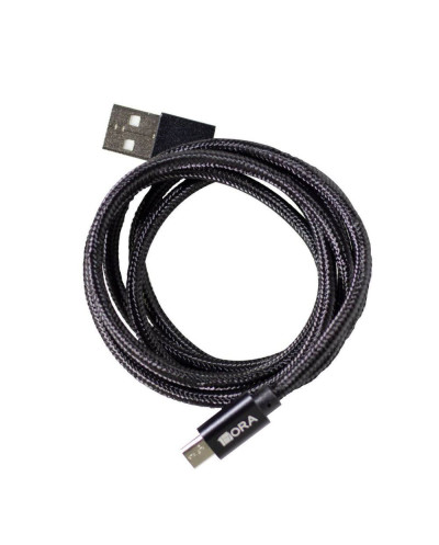 1H-CAB184N CABLE USB TIPO C 2.1A L-1M NEGRO