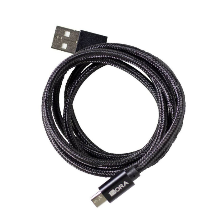 1H-CAB248 CABLE V8 2.4A L-1M NEGRO