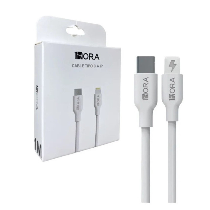 1H-CAB258 CABLE USB TIPO C A IPHONE L-1M