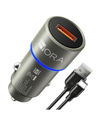 1H-GAR147 COMBO CARGADOR TIPO C PD 20W 3A CABLE L-1M BLANCO