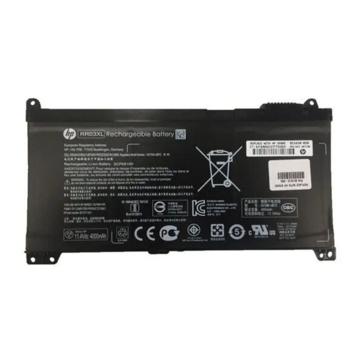 VC-BATERIA PARA HP RR03XL 11.4V 4000mAh