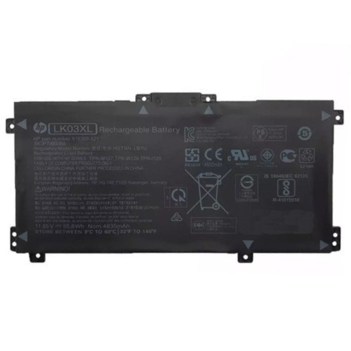 VC-BATERIA PARA HP LK03XL 11.55V 55.8Wh 4835 mAh