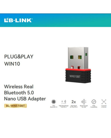 LB-ADAPTADOR BLUETOOTH 5.1 WN510BT