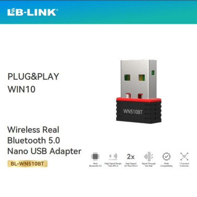 LB-ADAPTADOR BLUETOOTH 5.1 WN510BT