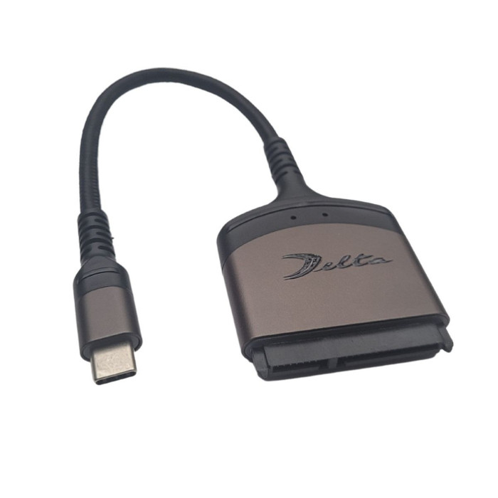 VC-CABLE CONVERTIDOR USB 3.1 TIPO C A SATA 22 PINES HDD 2.5