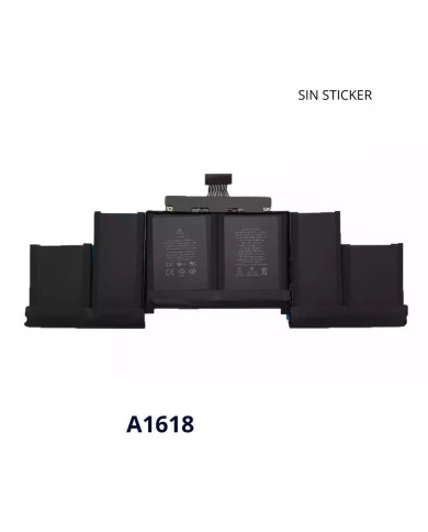 VC-BATERIA PARA MAC A1618 A1398 A1417 11.36V 99.5Wh