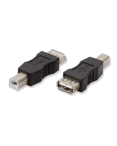 VC-ADAPTADOR USB 2.0 A HEMBRA A USB B MACHO