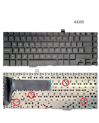 VC-TECLADO PARA HP 14 4320S 4321S