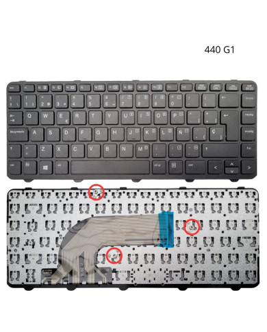 VC-TECLADO PARA HP 440 G1