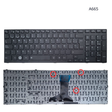 VC-TECLADO PARA TOSHIBA 15 A660 A665