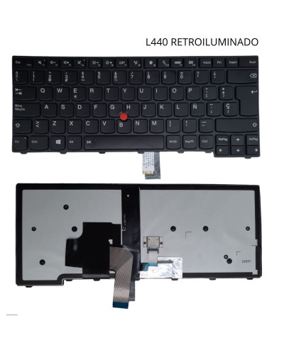 VC-TECLADO PARA LENOVO L440 RETROILUMINADO