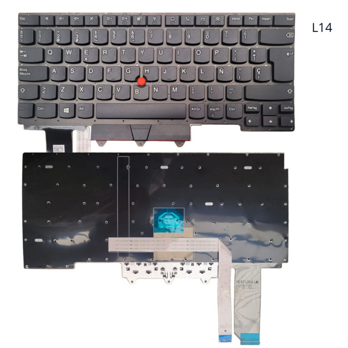 VC-TECLADO PARA LENOVO 14 L14 GEN1/2 RETROILUMINADO