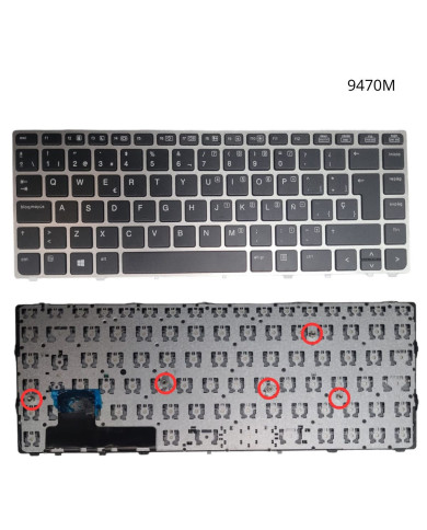 VC-TECLADO PARA HP 14 9470M