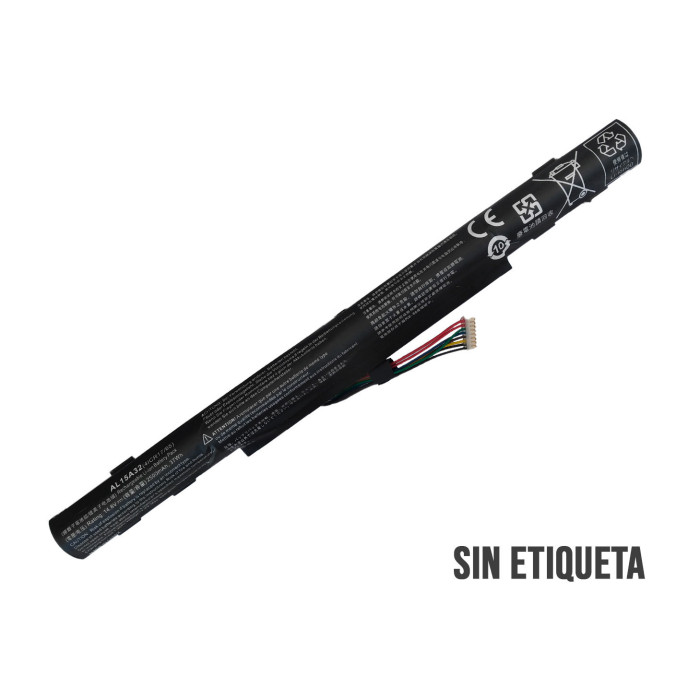 VC-BATERIA PARA ACER AL15A32 14.8V 2500mAh 37Wh