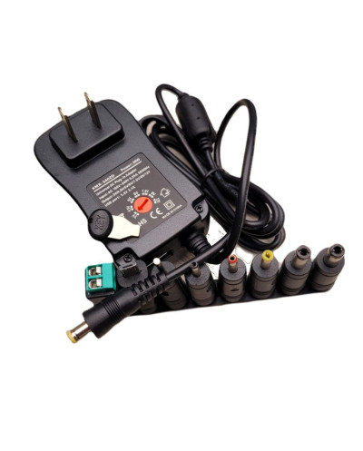 AU-CARGADOR UNIVERSAL 30W 8 PLUG 3-12V + USB2.0